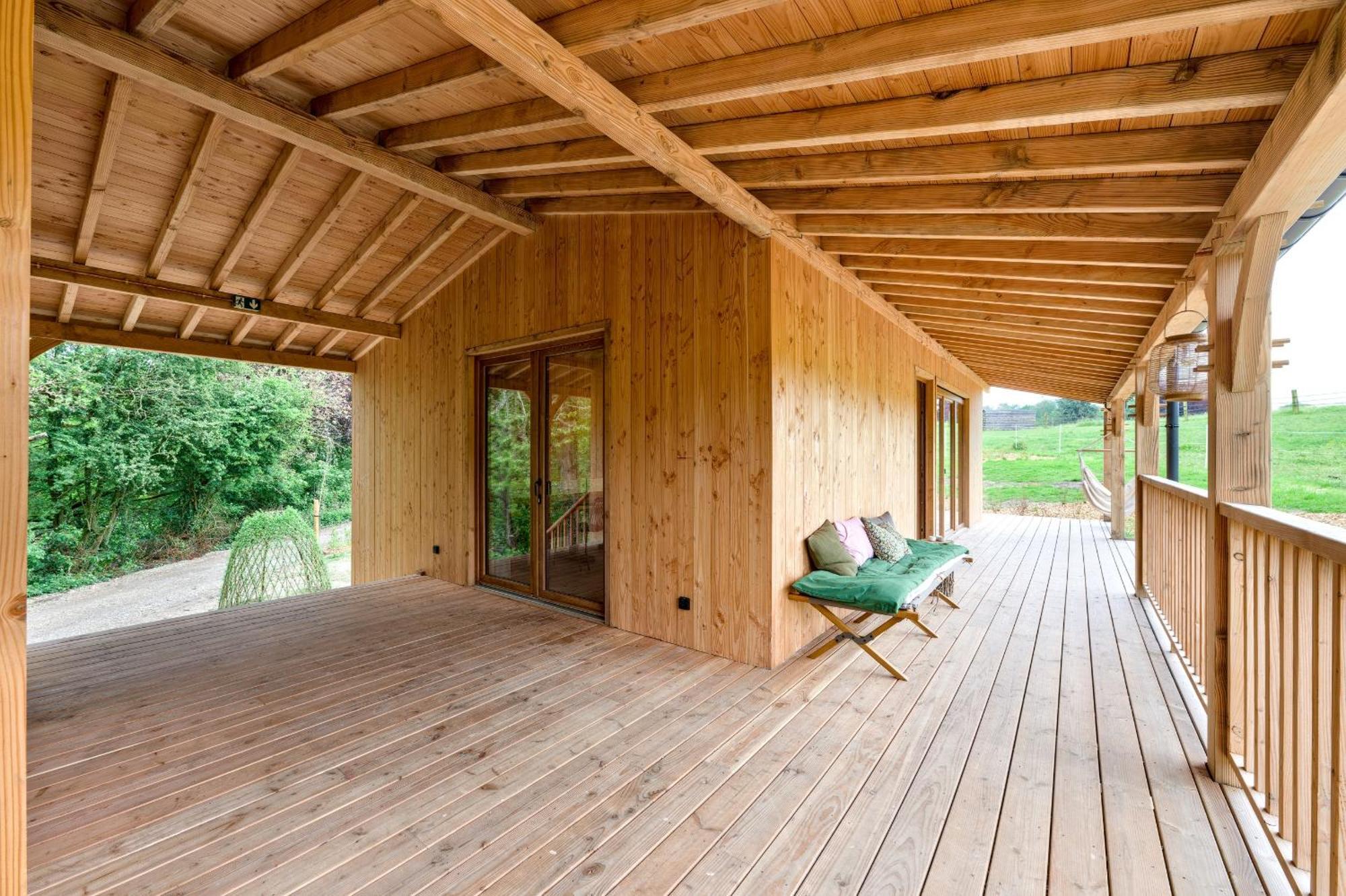Les Cabanes Champetres - Le Domaine Des Trois Tilleuls Villers-la-Ville Exterior photo