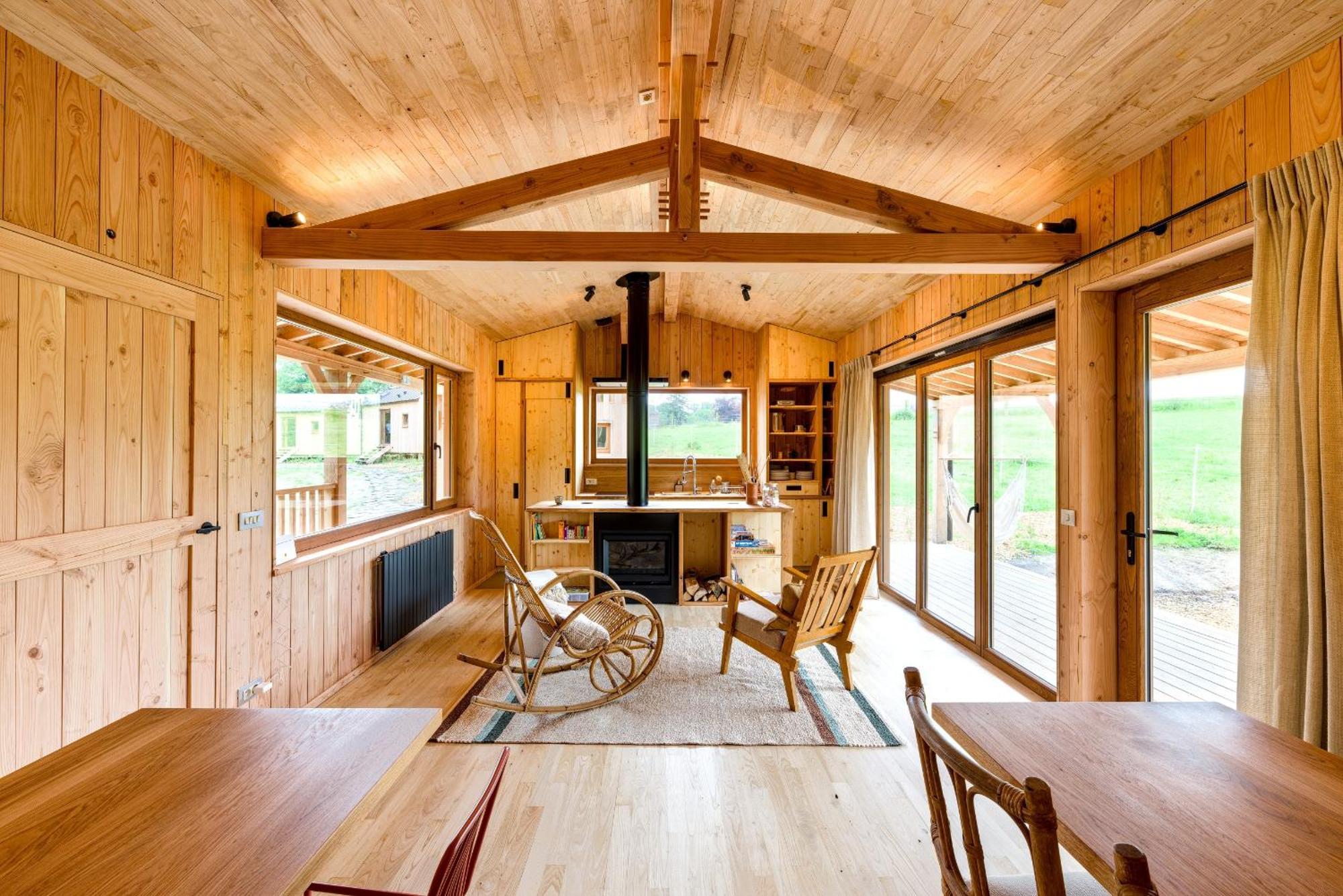 Les Cabanes Champetres - Le Domaine Des Trois Tilleuls Villers-la-Ville Exterior photo