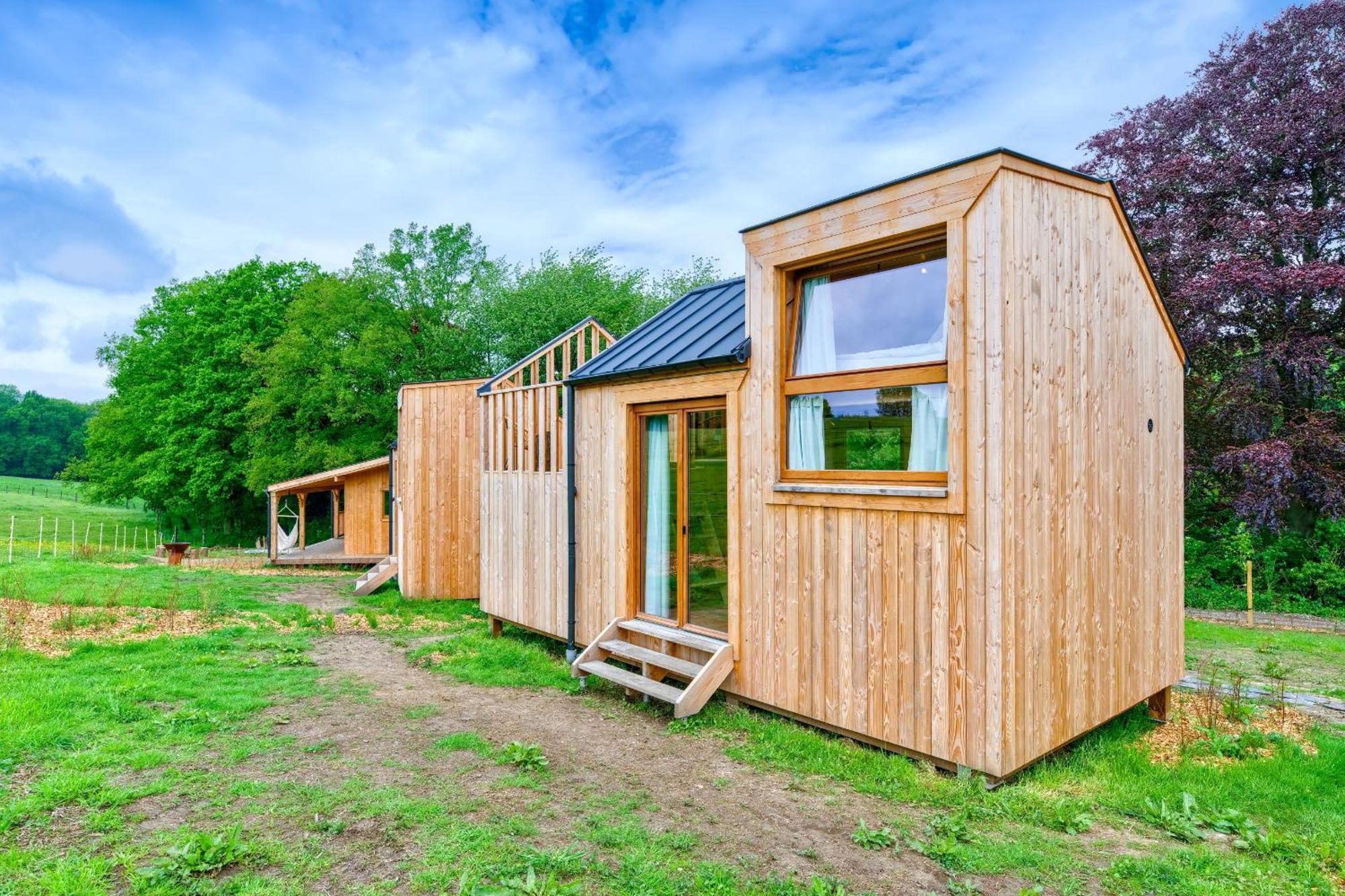 Les Cabanes Champetres - Le Domaine Des Trois Tilleuls Villers-la-Ville Exterior photo